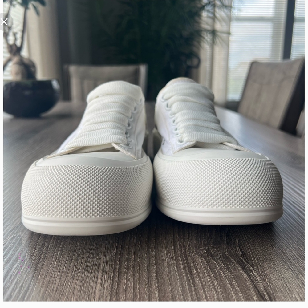 Alexander McQueen Deck Plimsoll Sneakers.